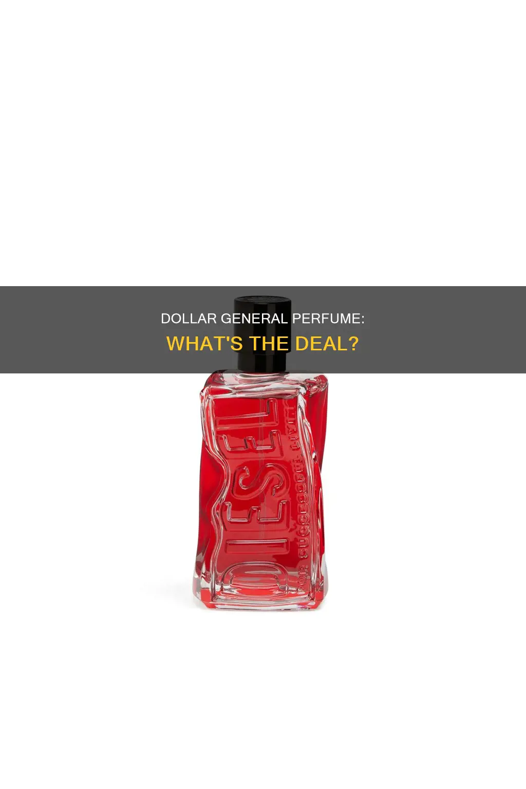 does dollar general sell perfume
