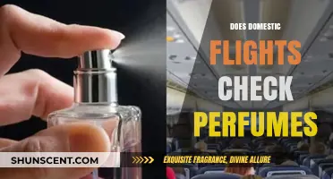 Are Domestic Flights Strict About Carrying Perfumes?
