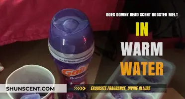 Does Downy Beads Scent Booster Melt in Warm Water?