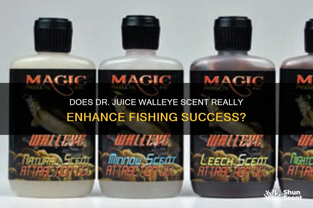 does dr juice walleye scent work