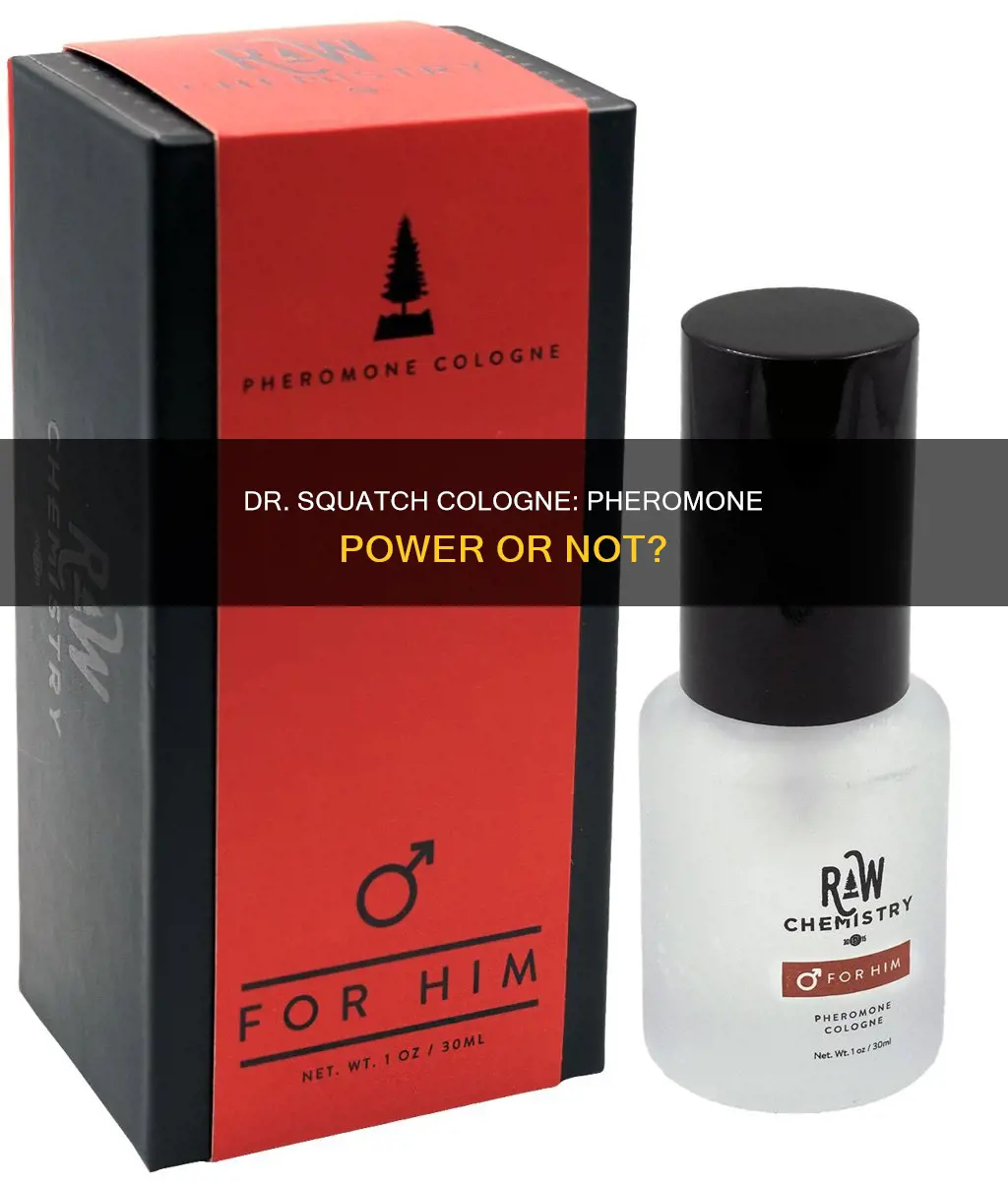 does dr squatch cologne have pheromones