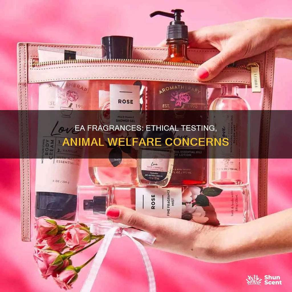 does ea fragrances tested on animals