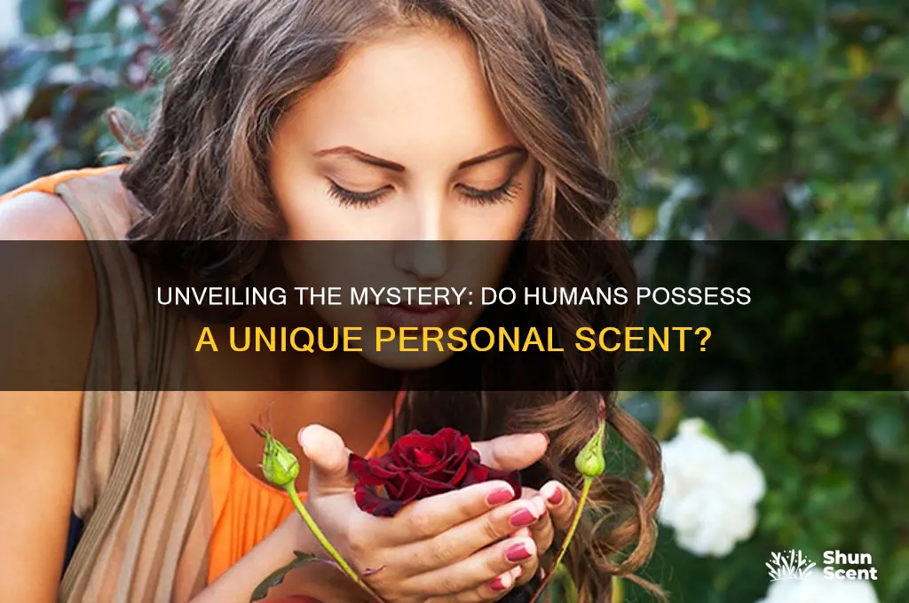does each human have a unique scent