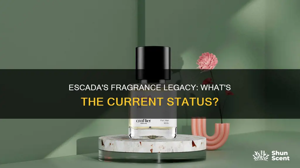 does escada still make perfume