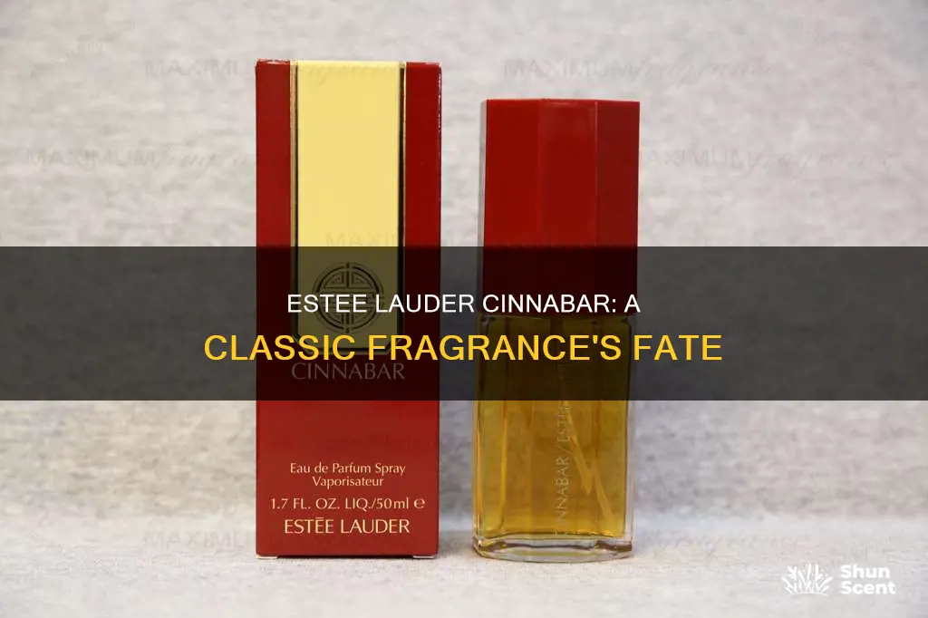 does estee lauder still make cinnabar perfume