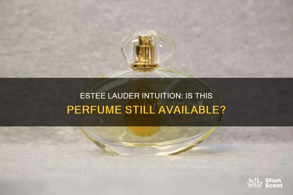 does estee lauder still make intuition perfume
