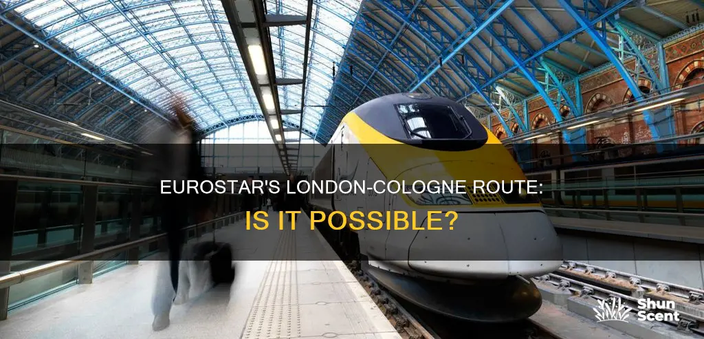 does eurostar go from london to cologne