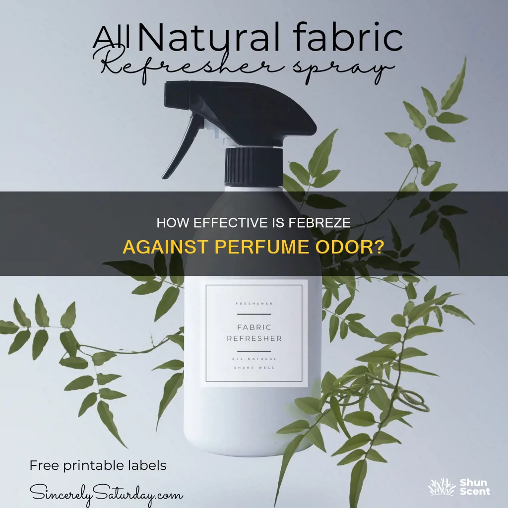 does febreze work on perfume