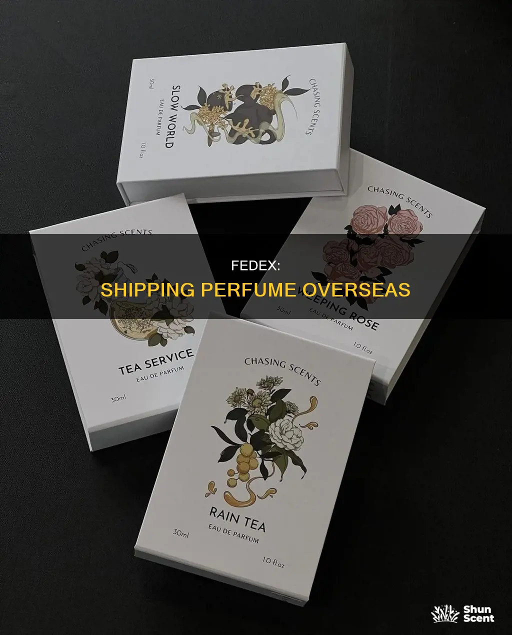 does fedex ship perfume internationally
