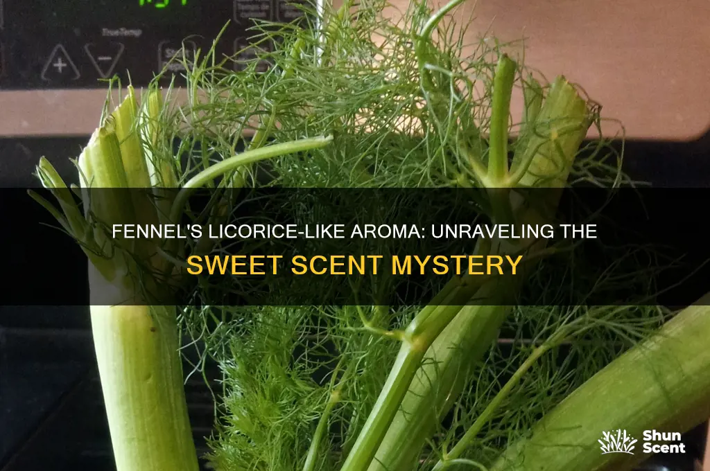 does fennel smell like licorice scents