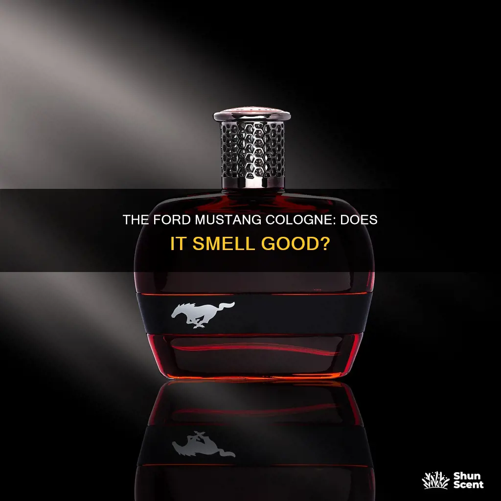 does ford mustang cologne smell good