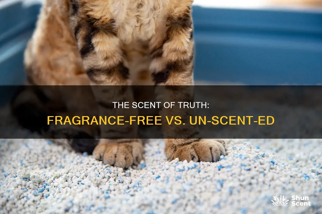 does fragrance free mean unscented