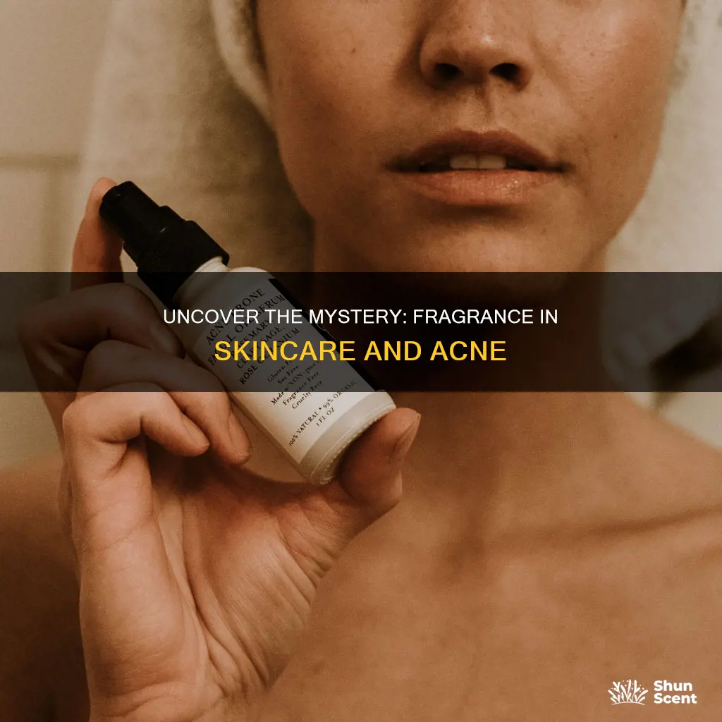 does fragrance in skincare cause acne