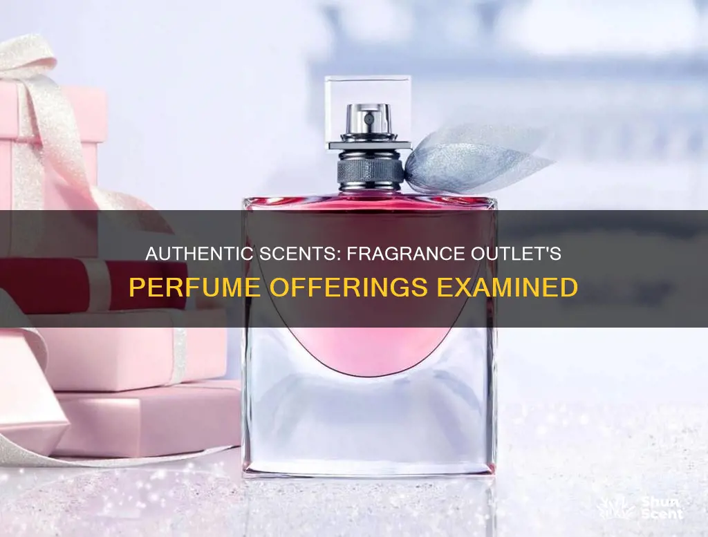 does fragrance outlet sell real perfume