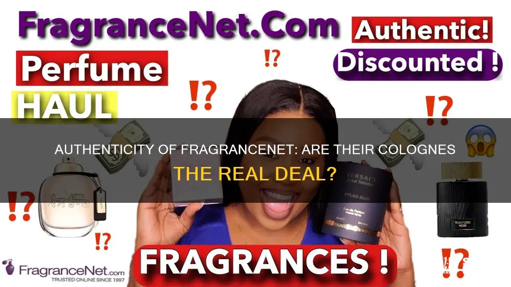 does fragrancenet sell authentic cologne