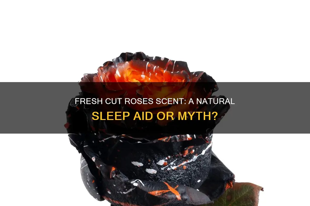 does fresh cut roses scent help you sleep