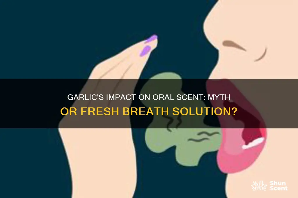 does garlic improve oral scent