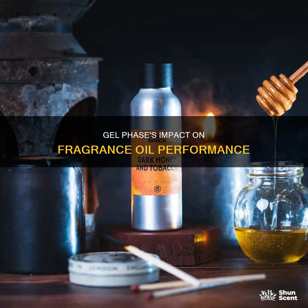 does gel phase affect fragrance oils