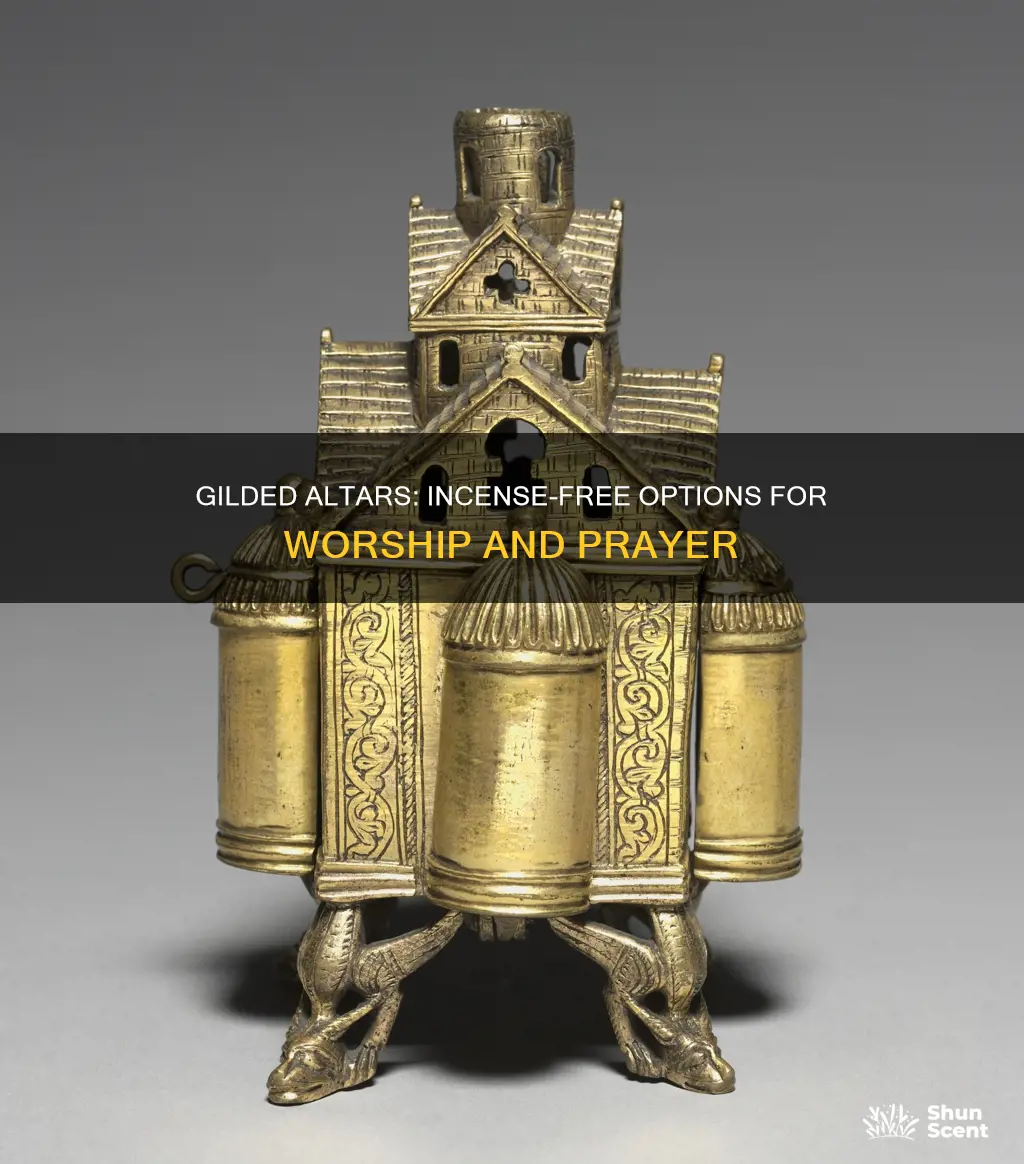 does gilded altar work without incense