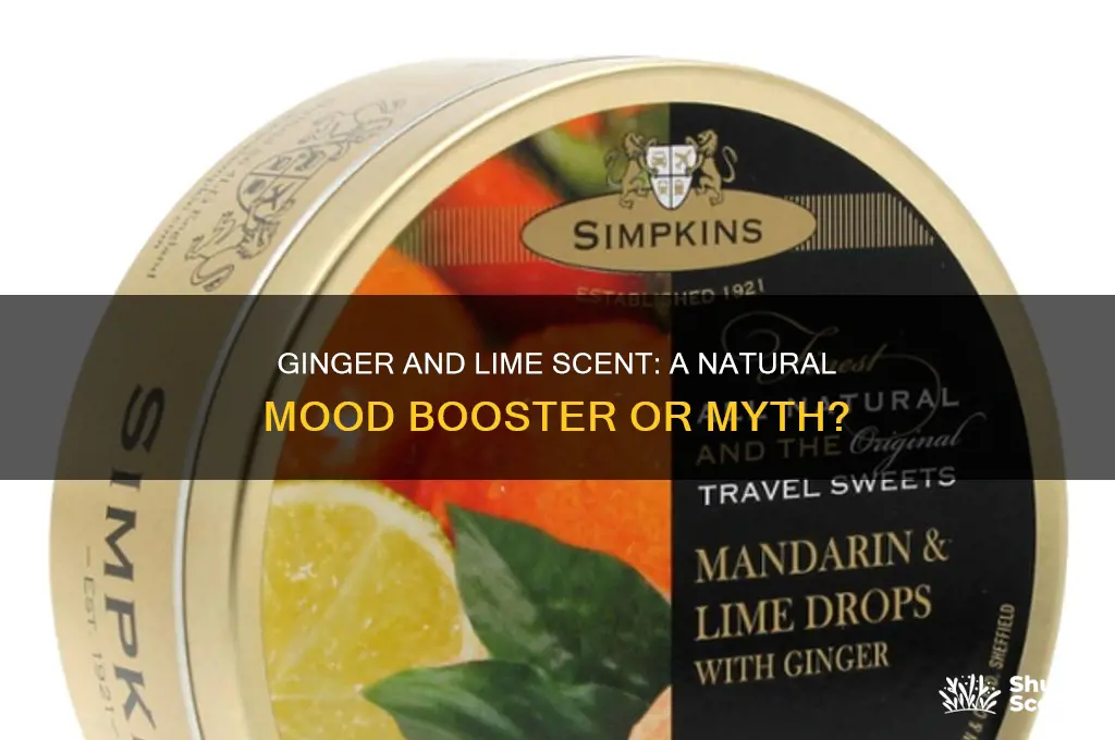 does ginger and lime scent make you happy