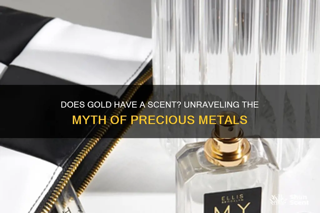 does gold have a scent