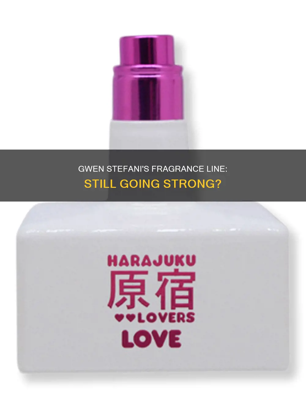 does gwen stefani still make perfume