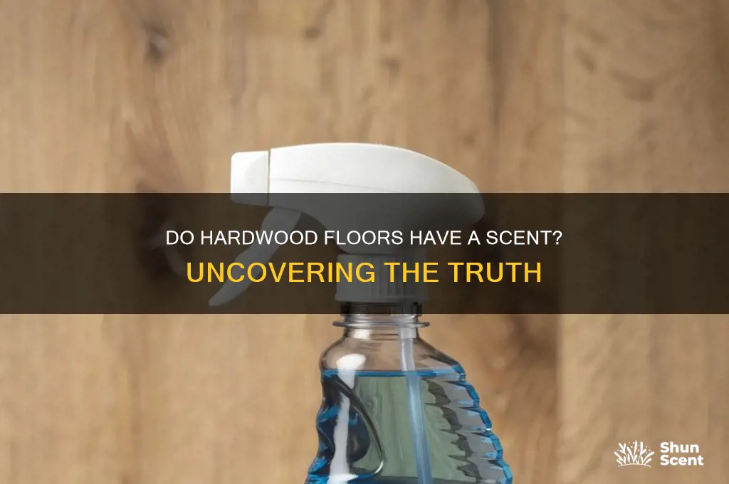 does hardwood floors have scent