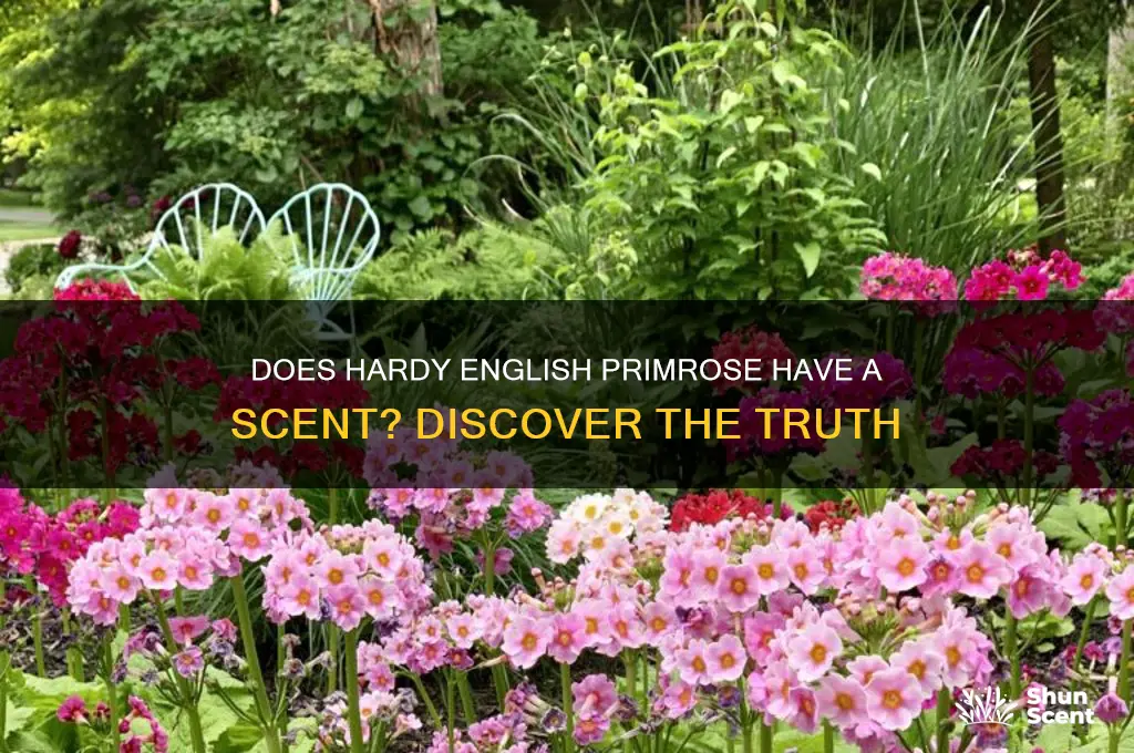 does hardy english primrose have a scent to it