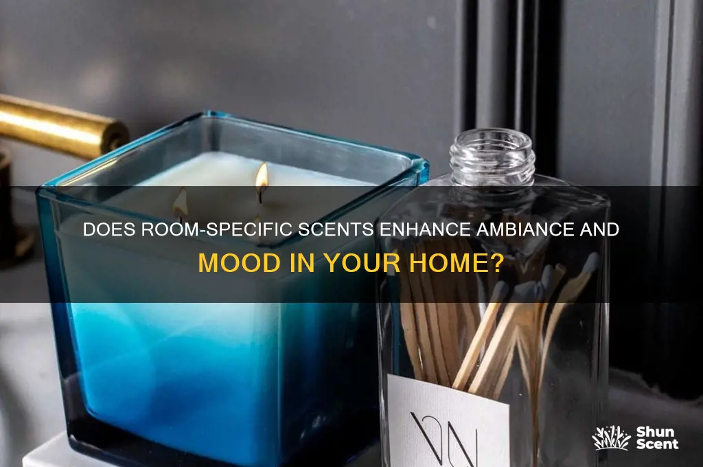 does having different scents in different rooms matter