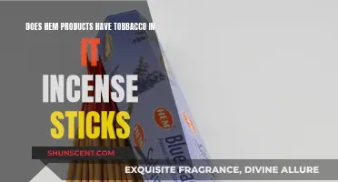 Hem Incense Sticks: Tobacco-Free Scents