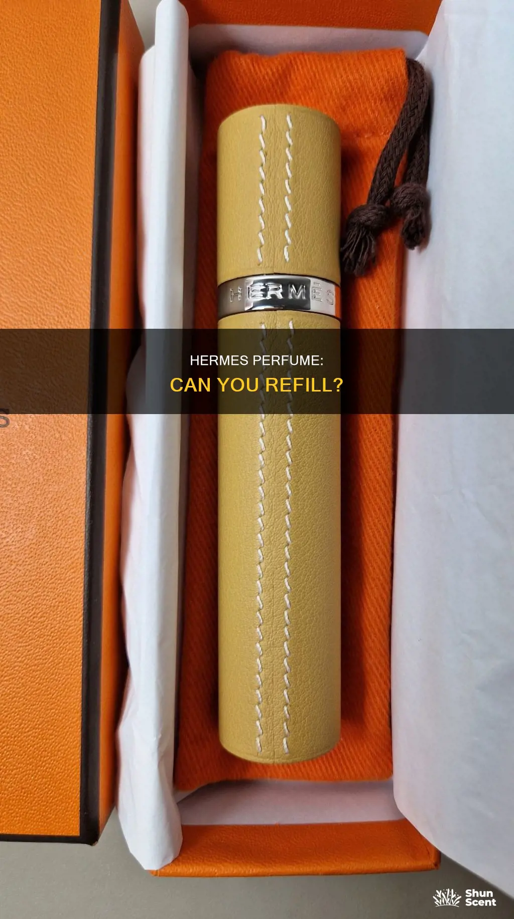 does hermes refill perfume