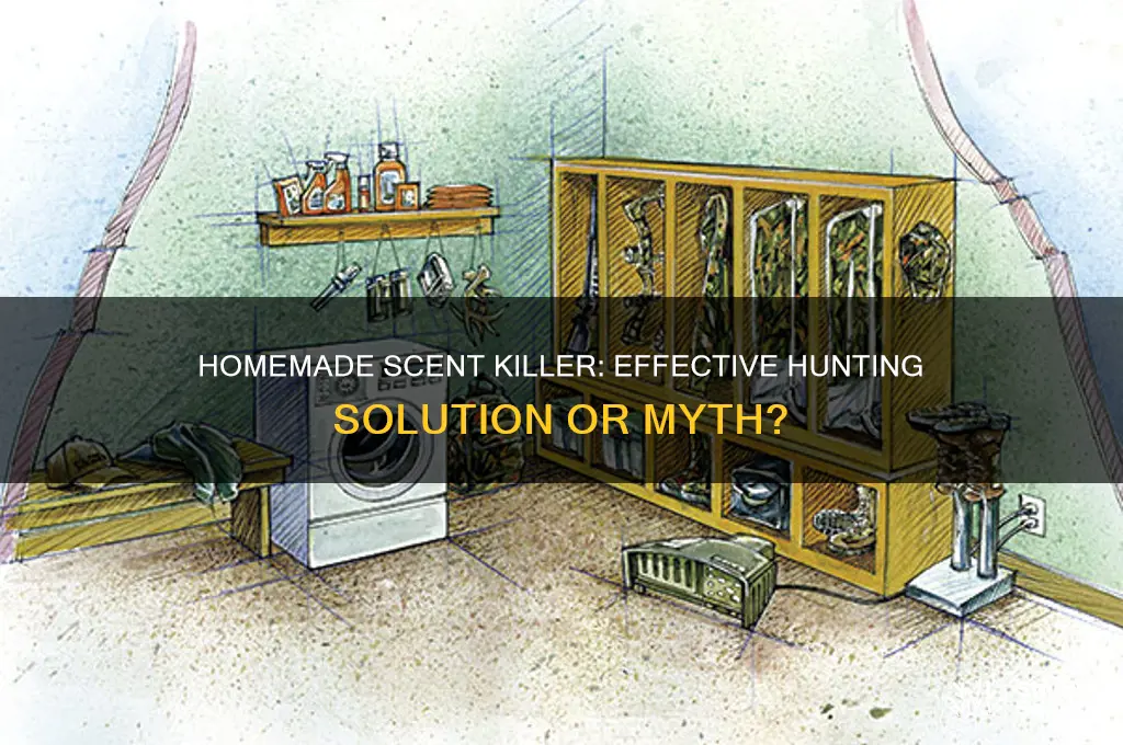 does homemade scent killer work for hunting