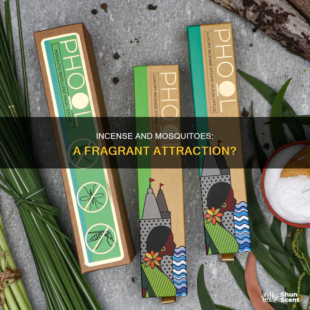 does incense attract mosquitoes