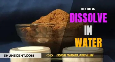 Incense and Water: A Mix or Separate Entity?