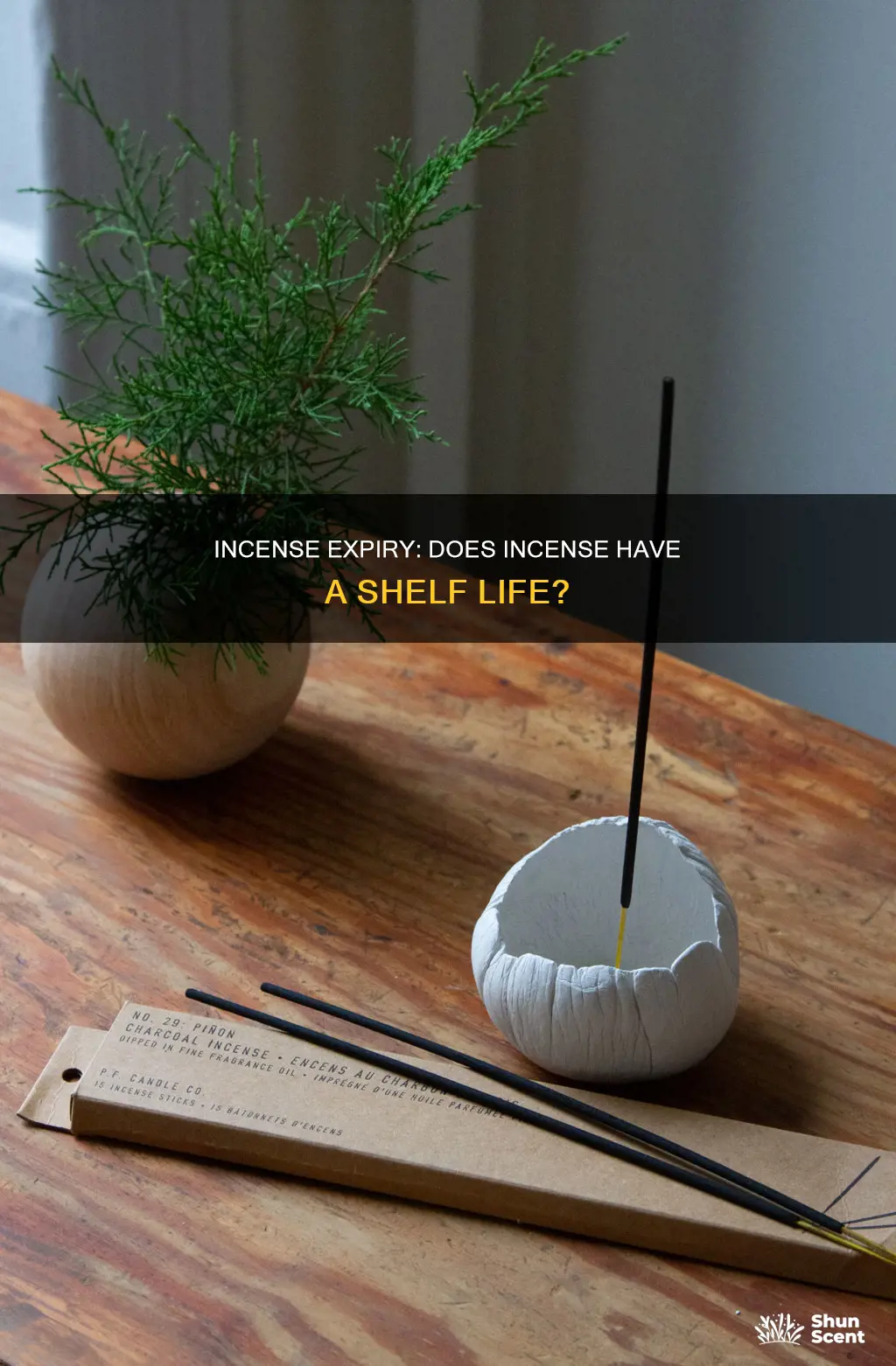 does incense expire