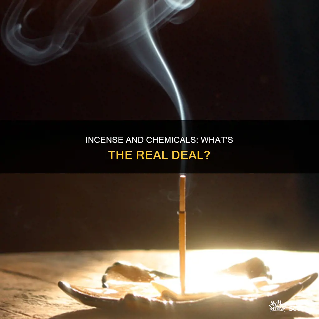does incense have chemicals