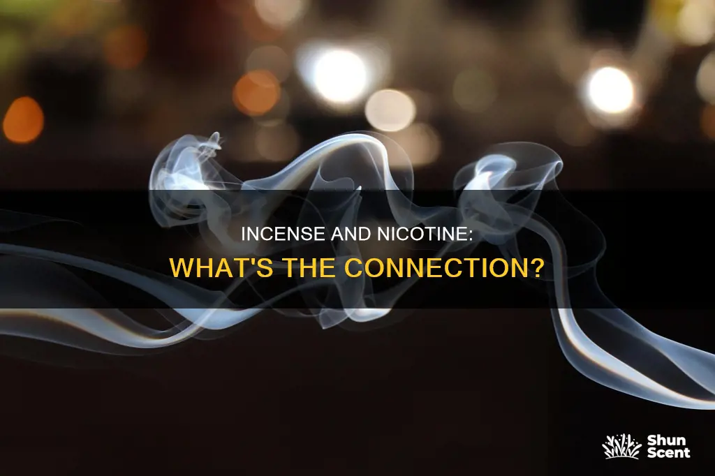 does incense have nicotine