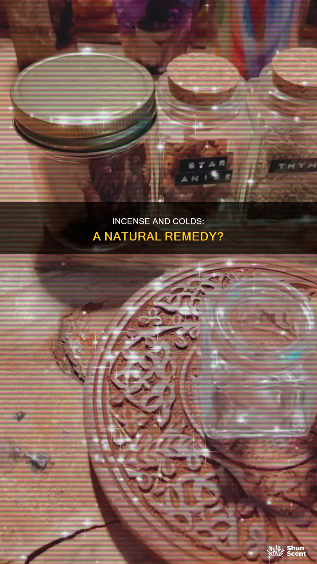 does incense help with colds