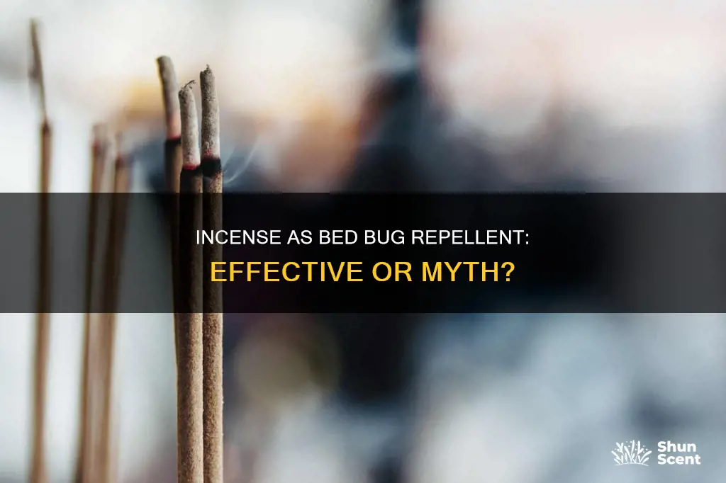 does incense keep bed bugs away