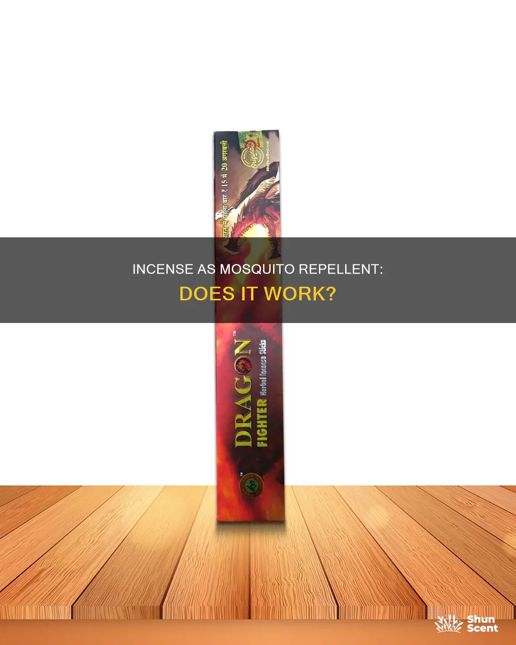 does incense keep mosquitos away