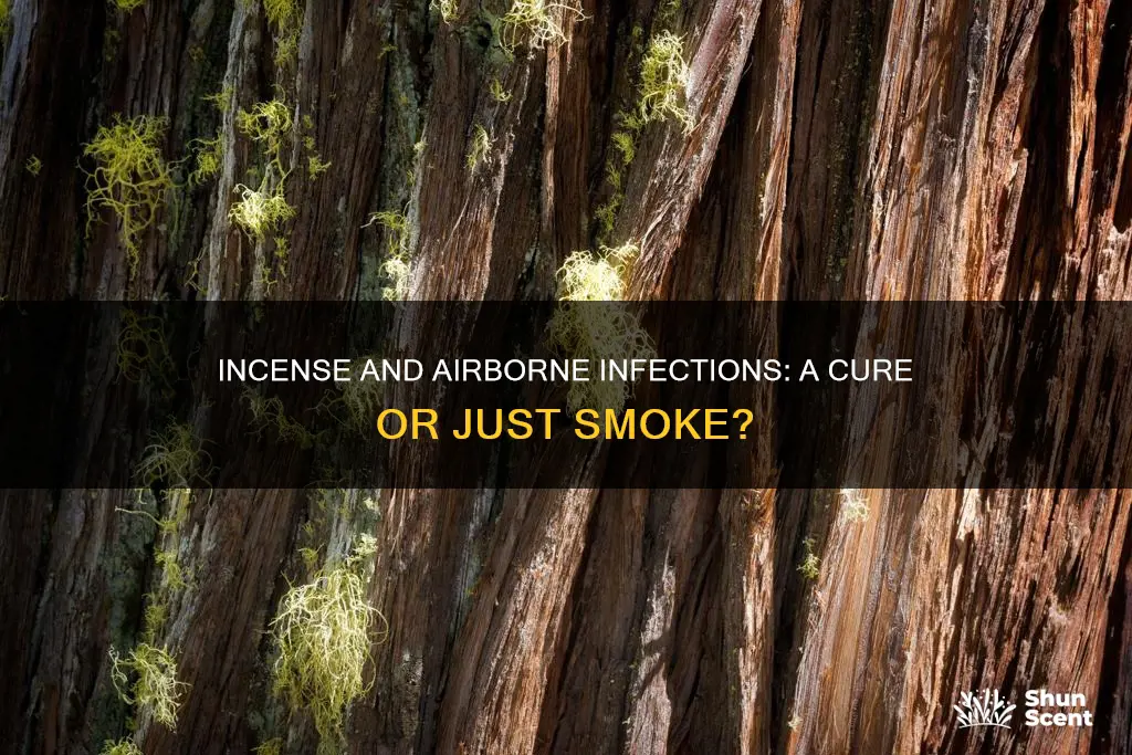 does incense kill airborn infection