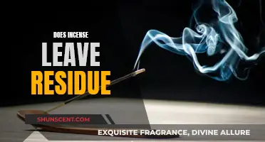 Incense Burning: Residue and How to Prevent It
