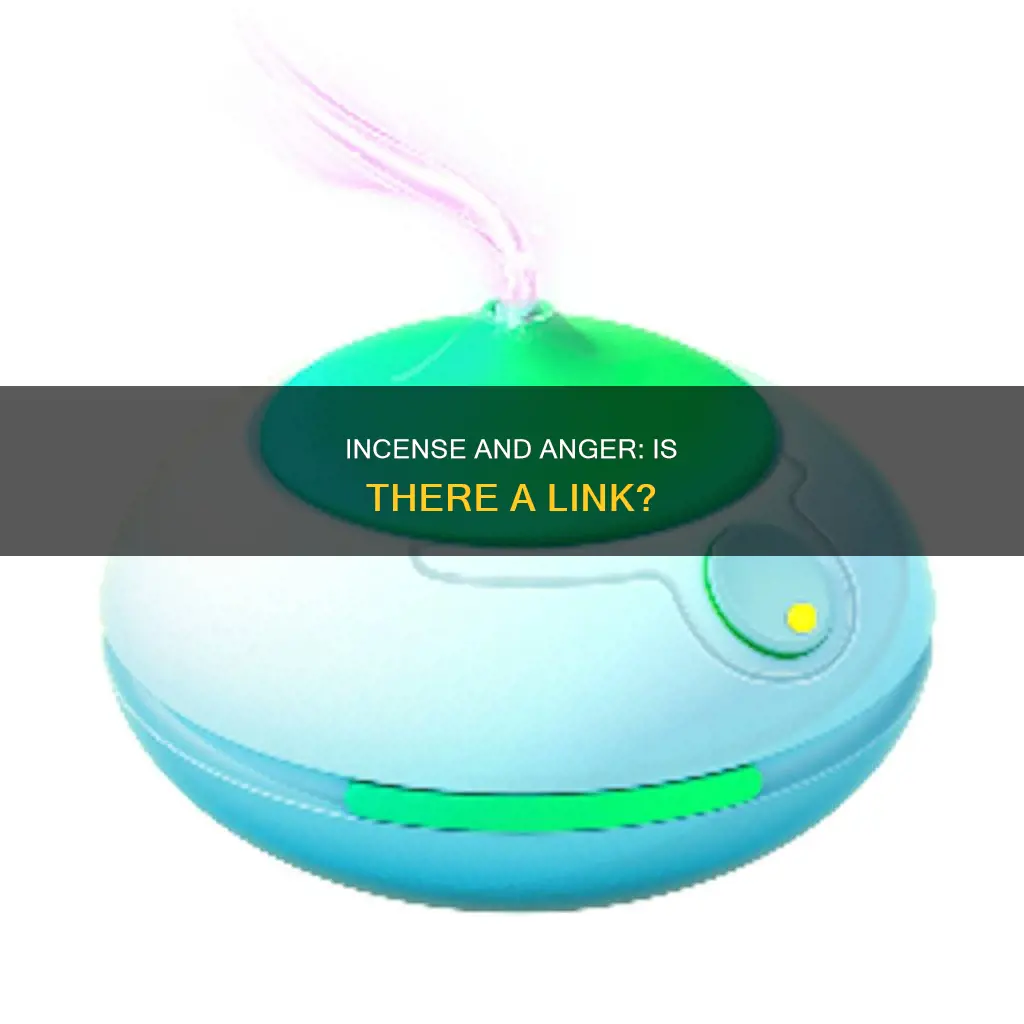 does incense make people angry
