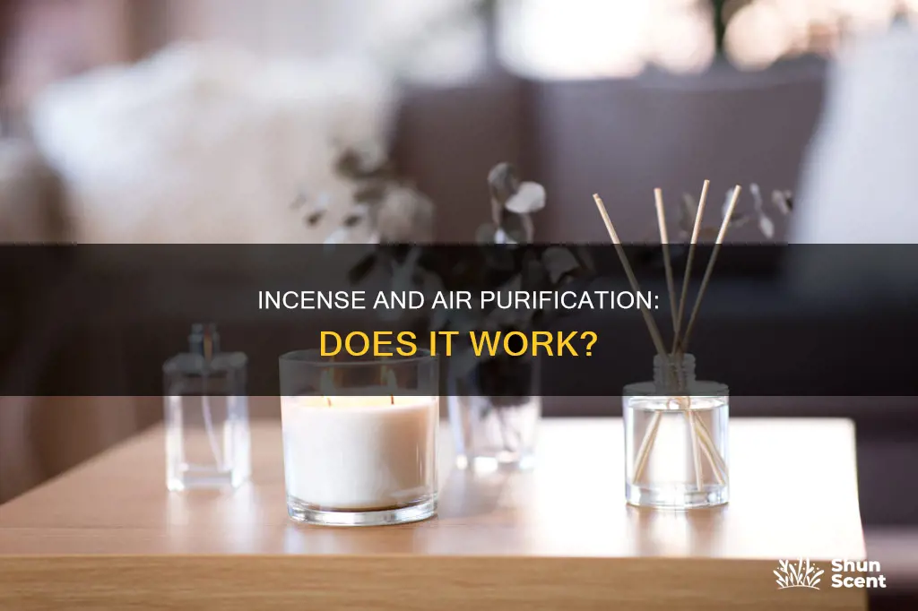does incense purify air