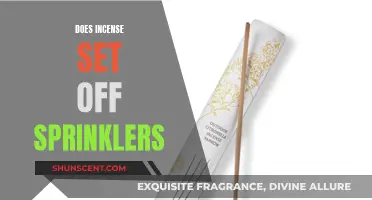 Incense and Sprinklers: A Potentially Risky Combination?