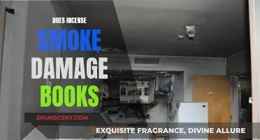 Incense and Books: A Fragrant but Damaging Combination?