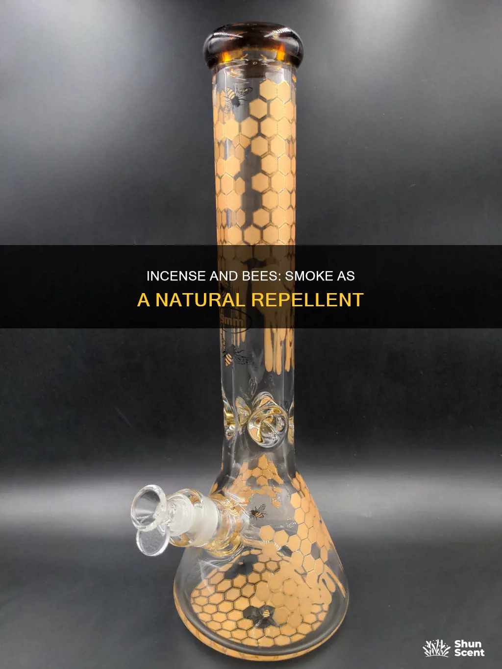 does incense smoke repel bees