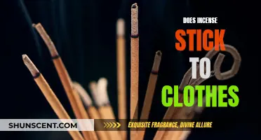 Incense and Clothes: Does Scent Linger?