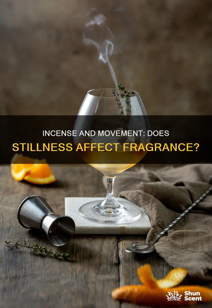 does incense work if you stand still