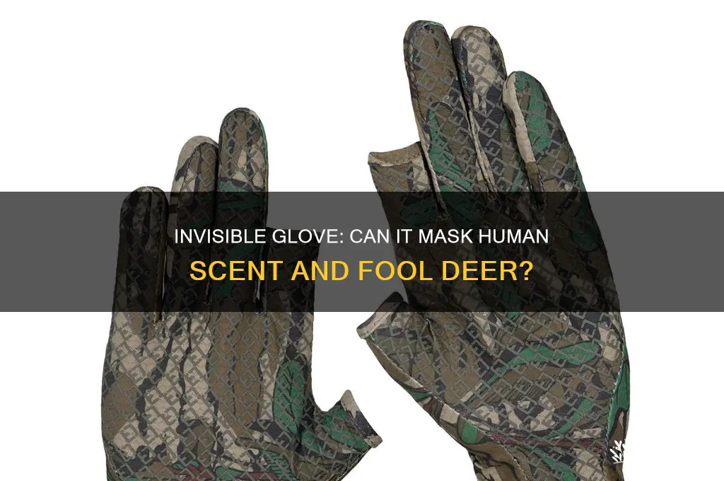 does invisible glove mask human scent from deer